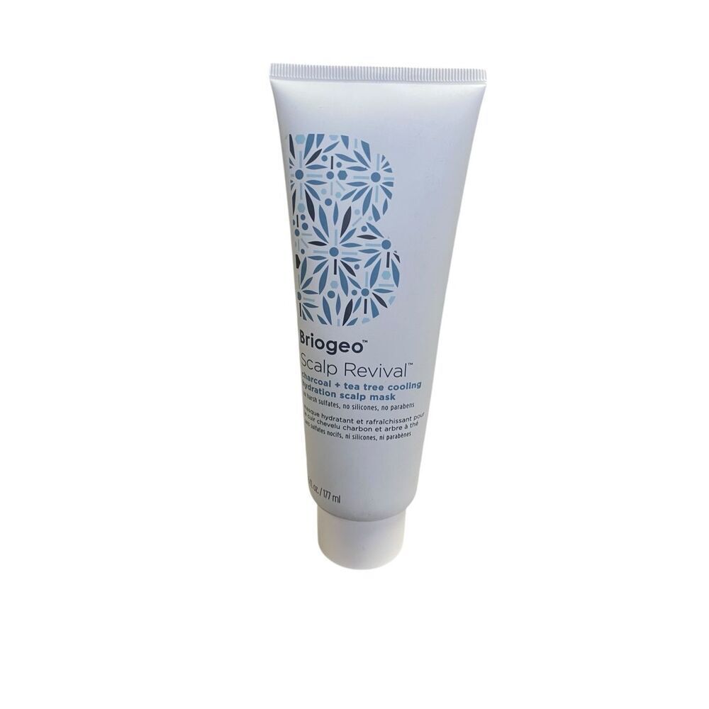 Briogeo Scalp Revival Charcoal + Tea Tree Cooling Hydration Scalp Mask 6 oz READ
